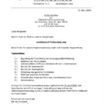 Einladung Jahreshauptversammlung 2026